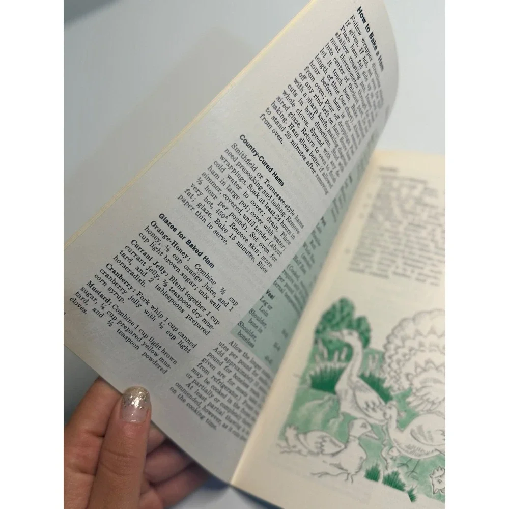 VTG Metropolitan Life Metropolitan Cook Book Yellow Retro Illustrated Recipes